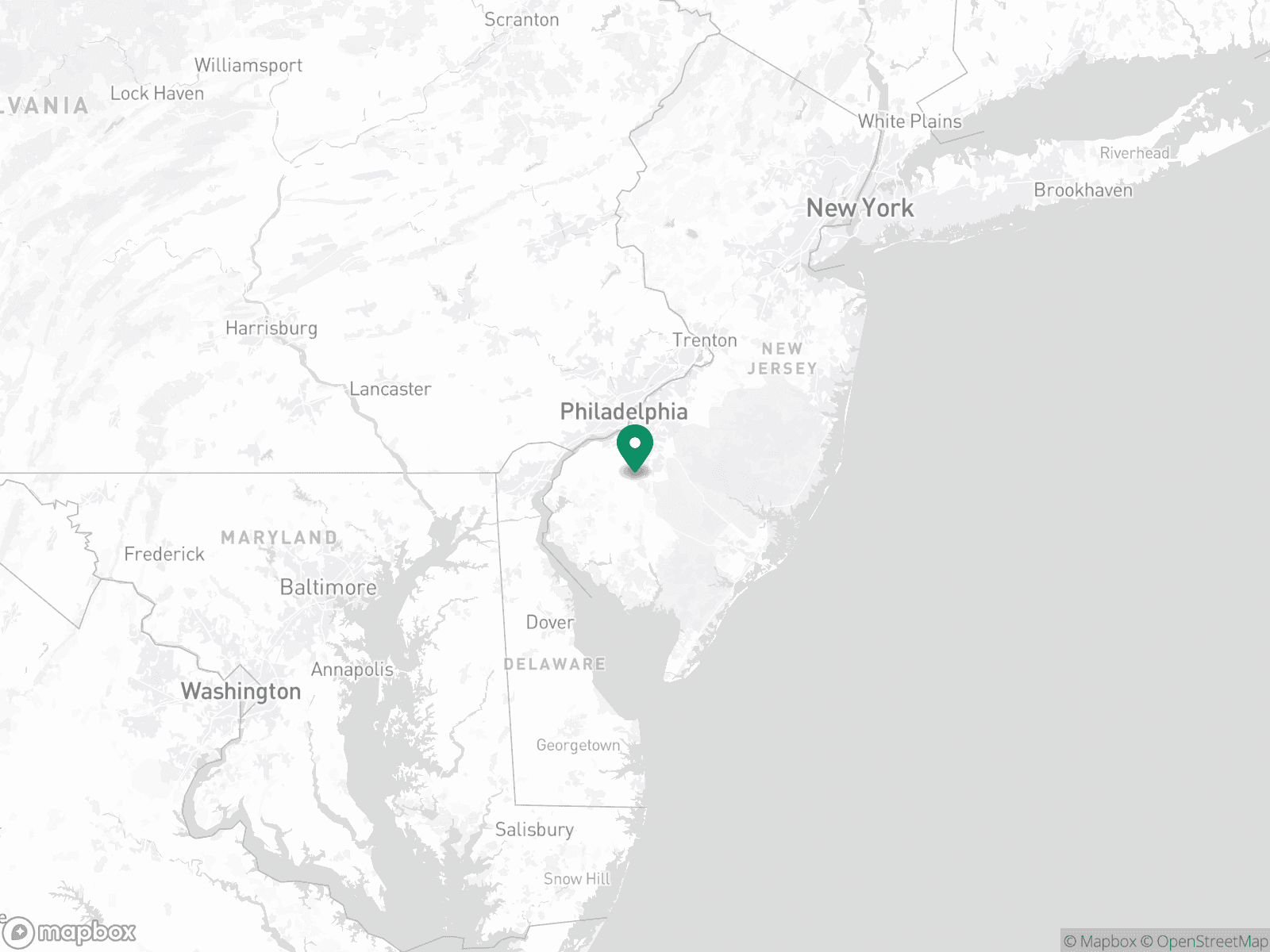 Practice Location Map