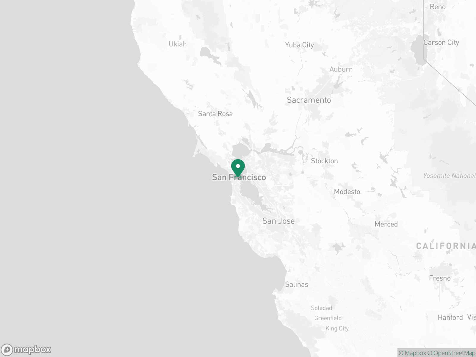Practice Location Map