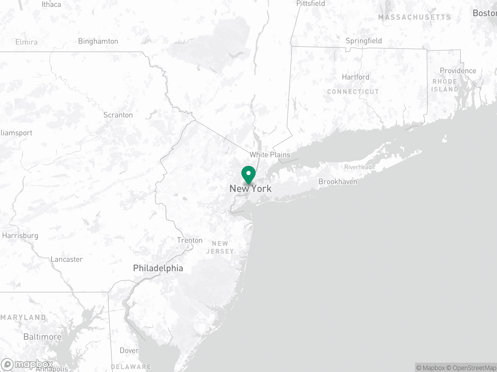 Practice Location Map