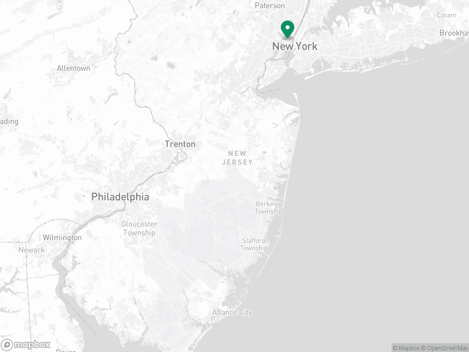 Practice Location Map