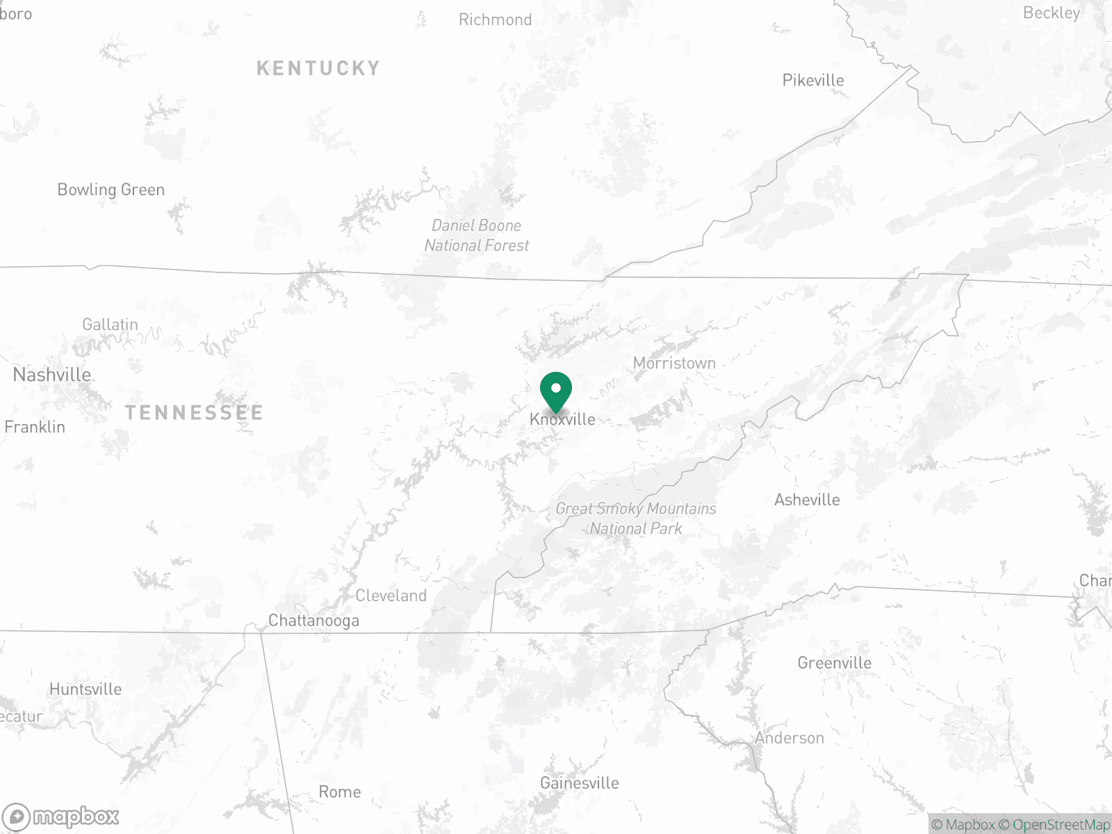 Practice Location Map