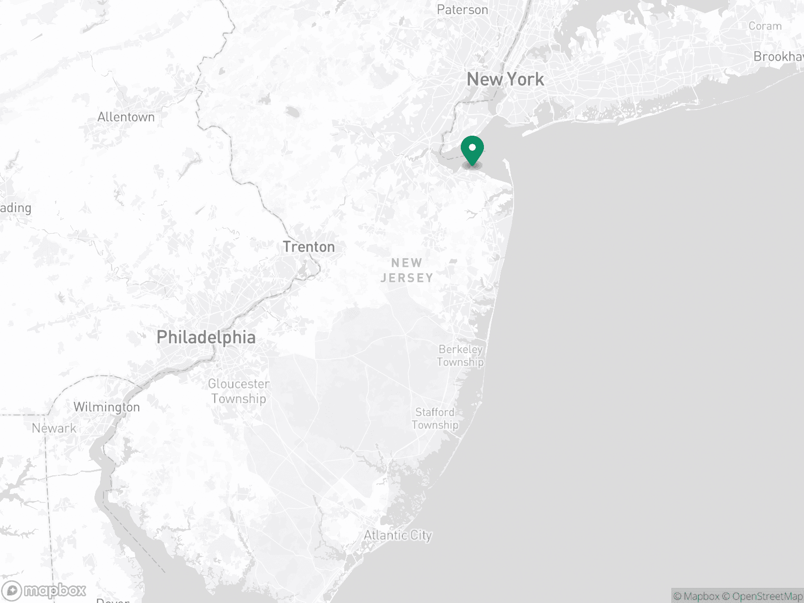 Practice Location Map