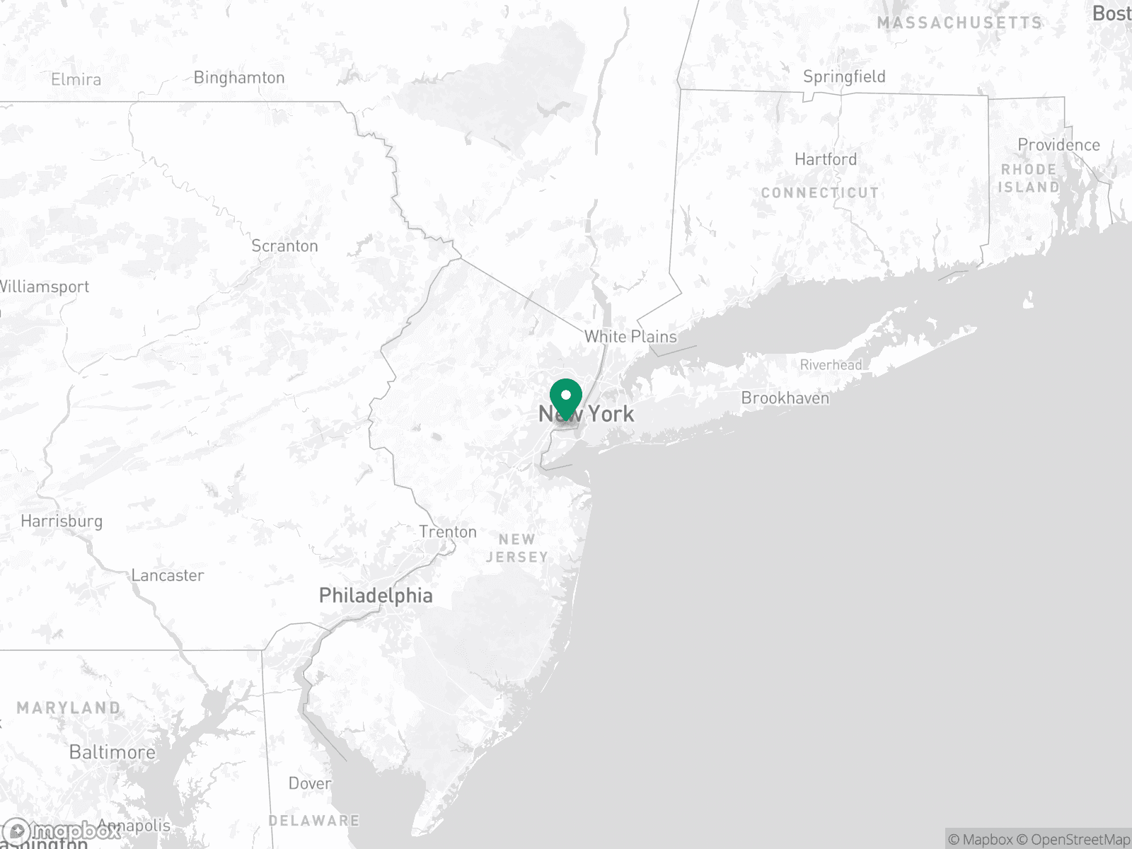 Practice Location Map