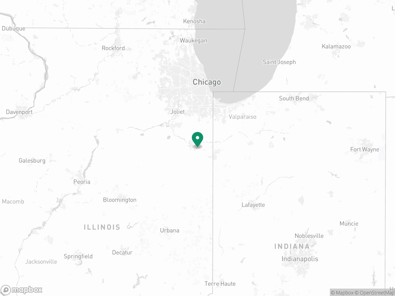 Practice Location Map