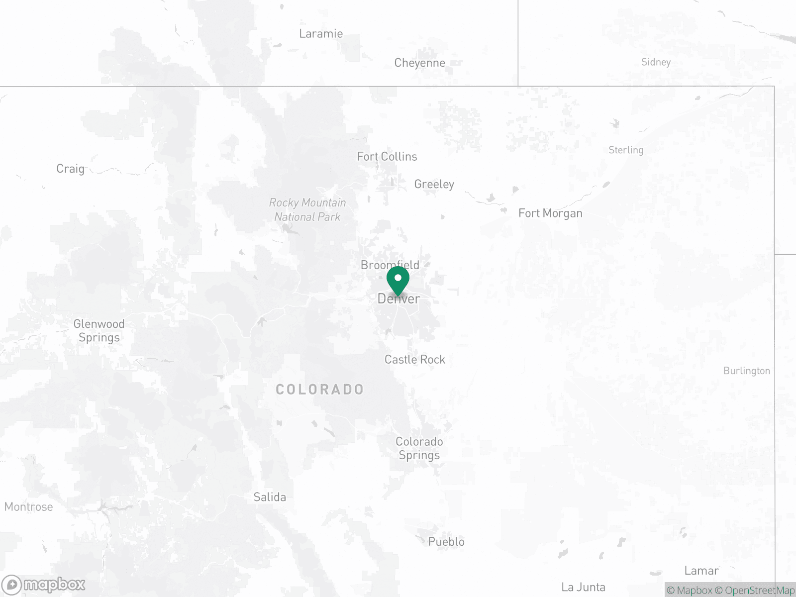 Practice Location Map