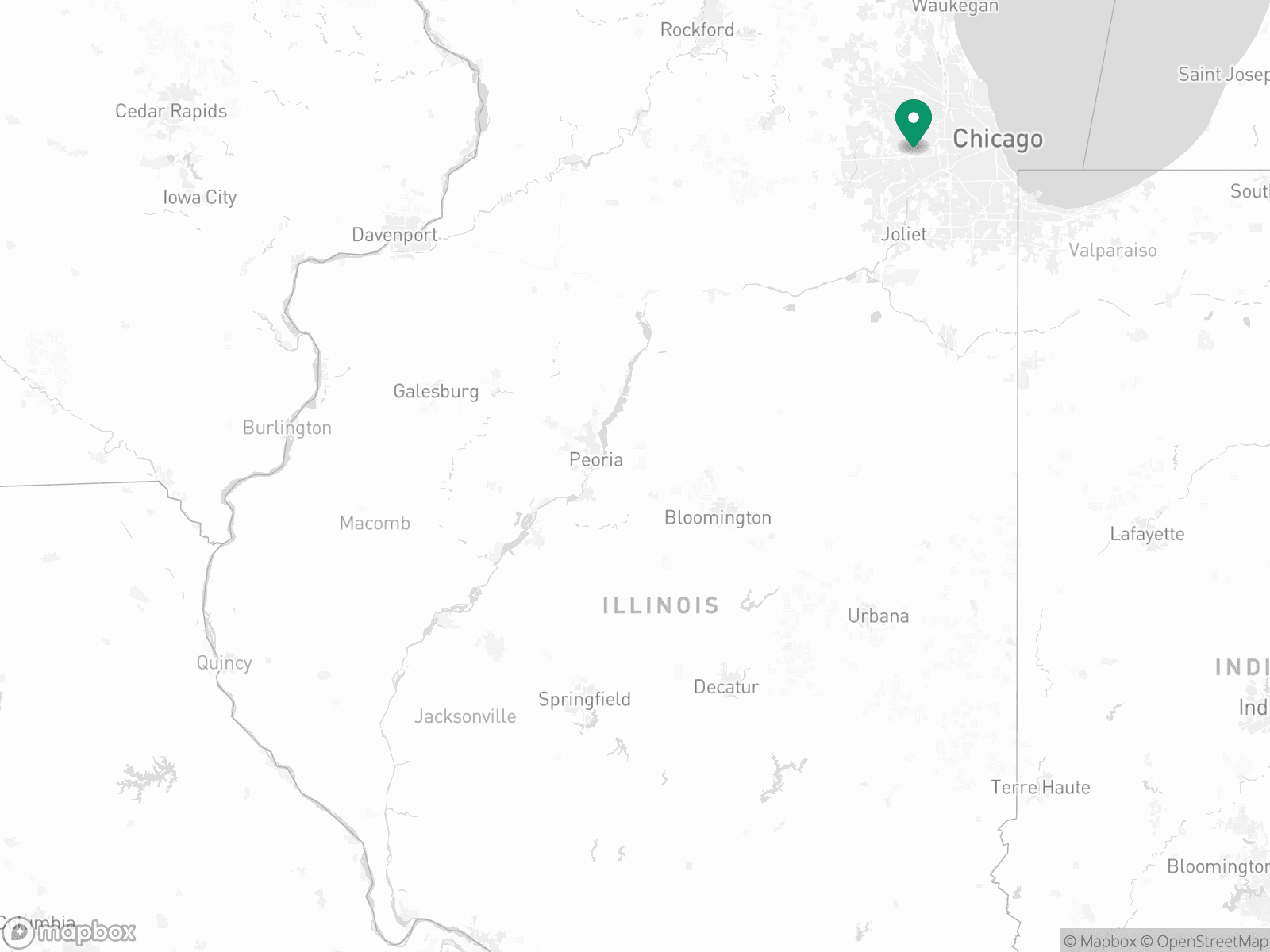 Practice Location Map