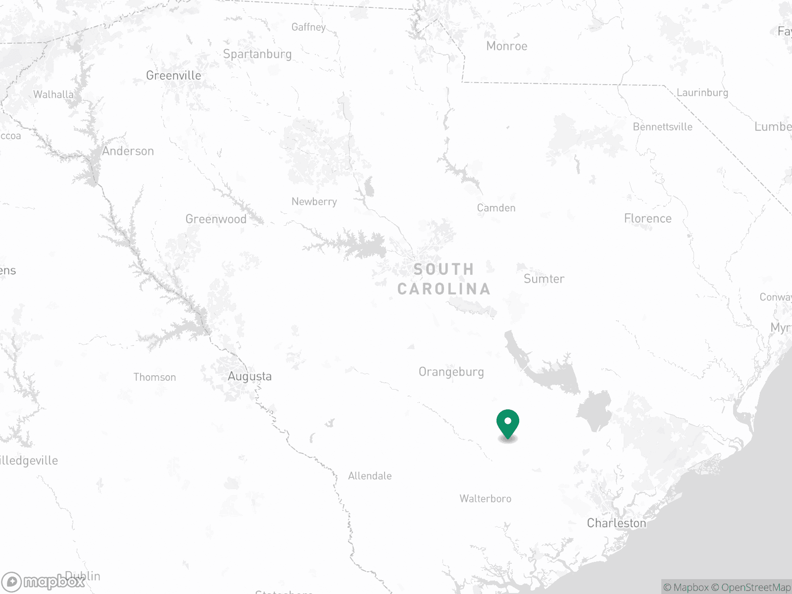 Practice Location Map