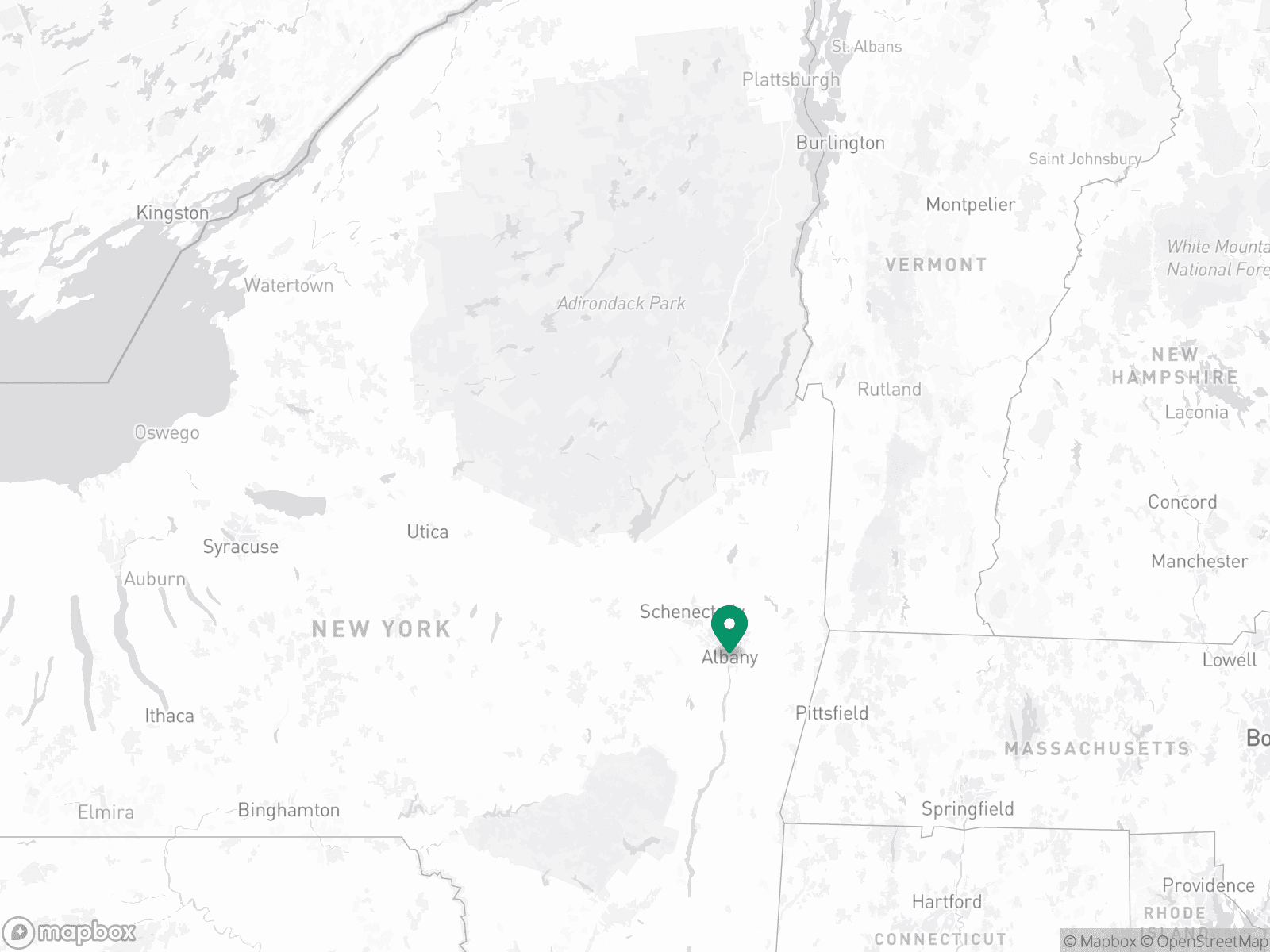 Practice Location Map