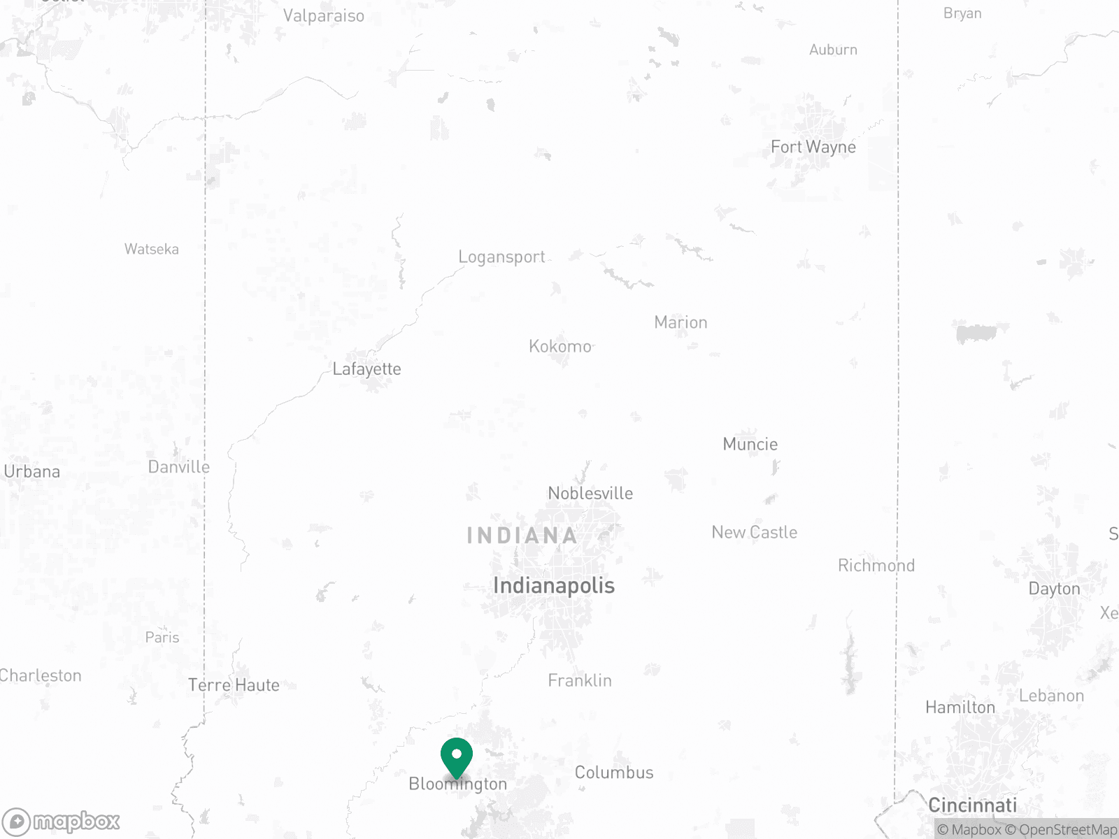 Practice Location Map