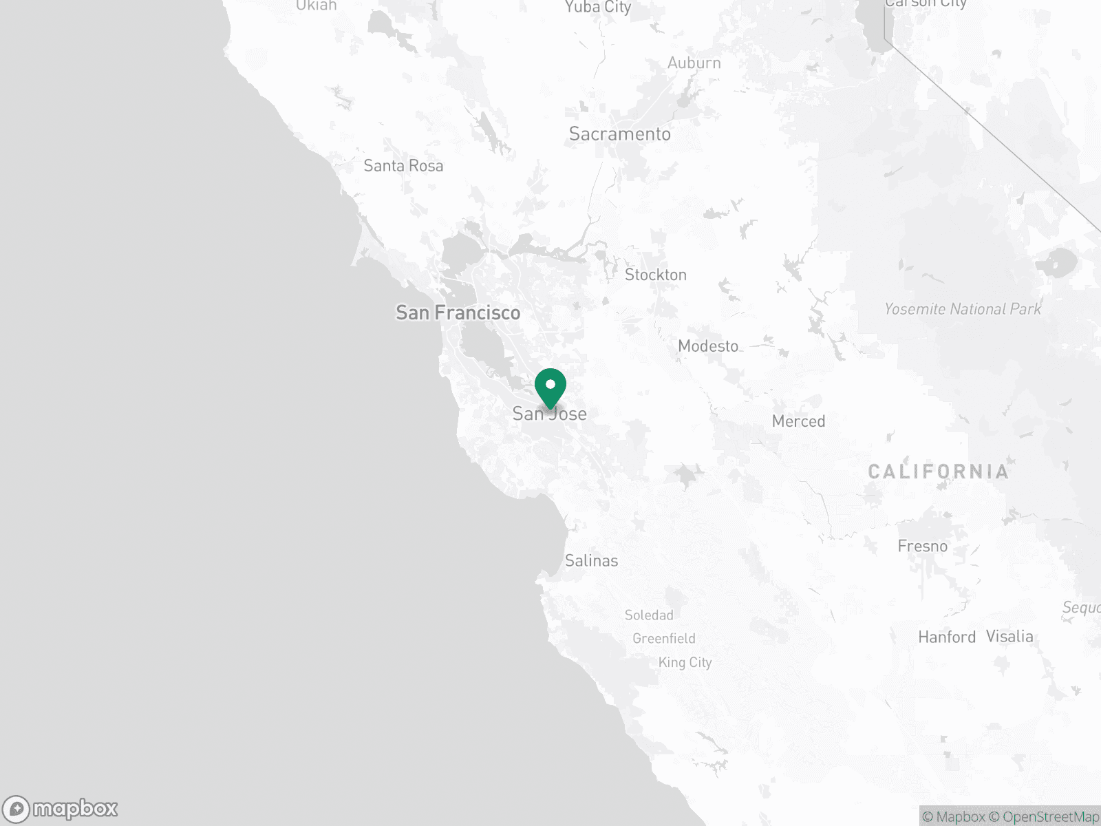 Practice Location Map