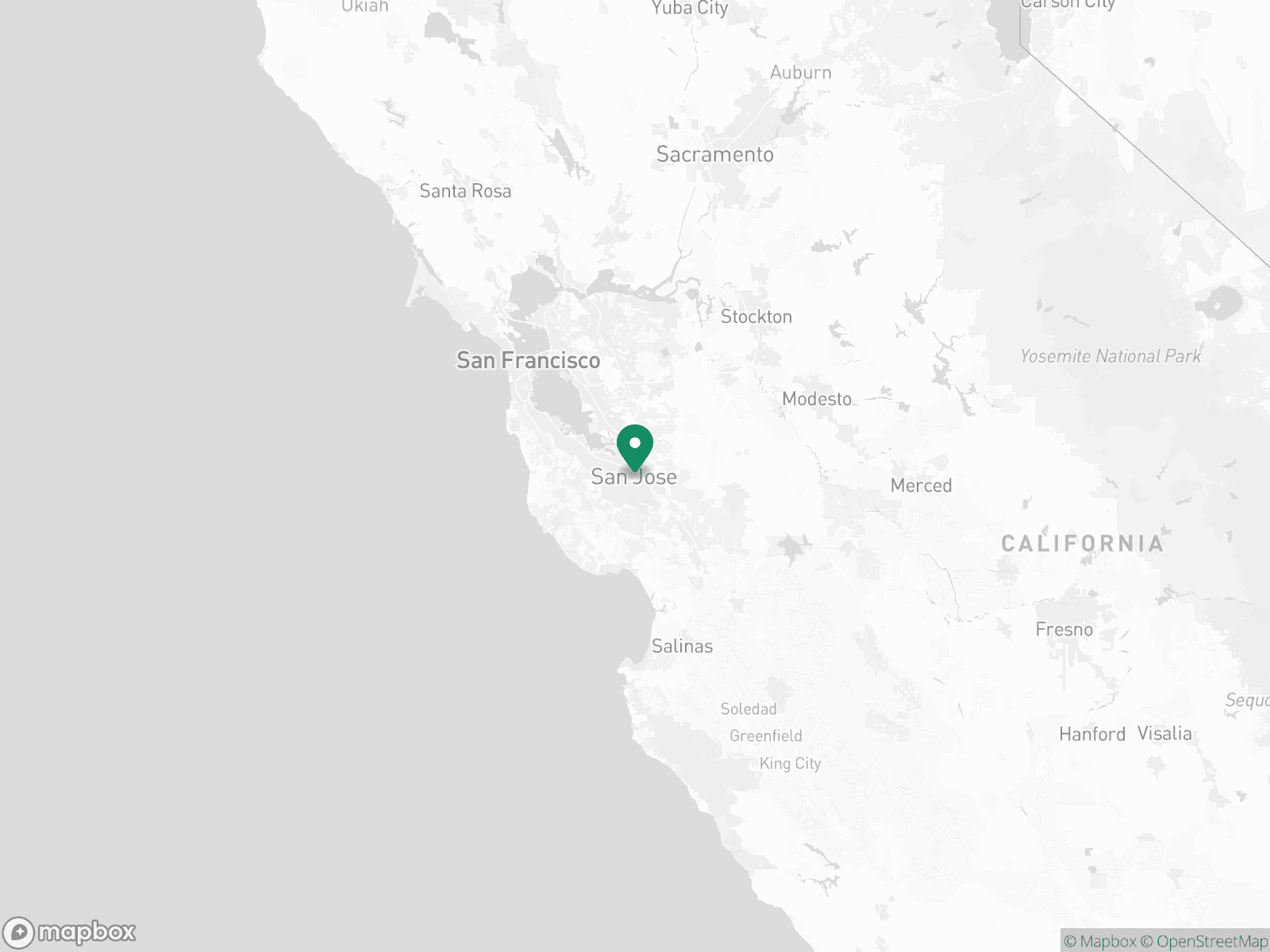 Practice Location Map