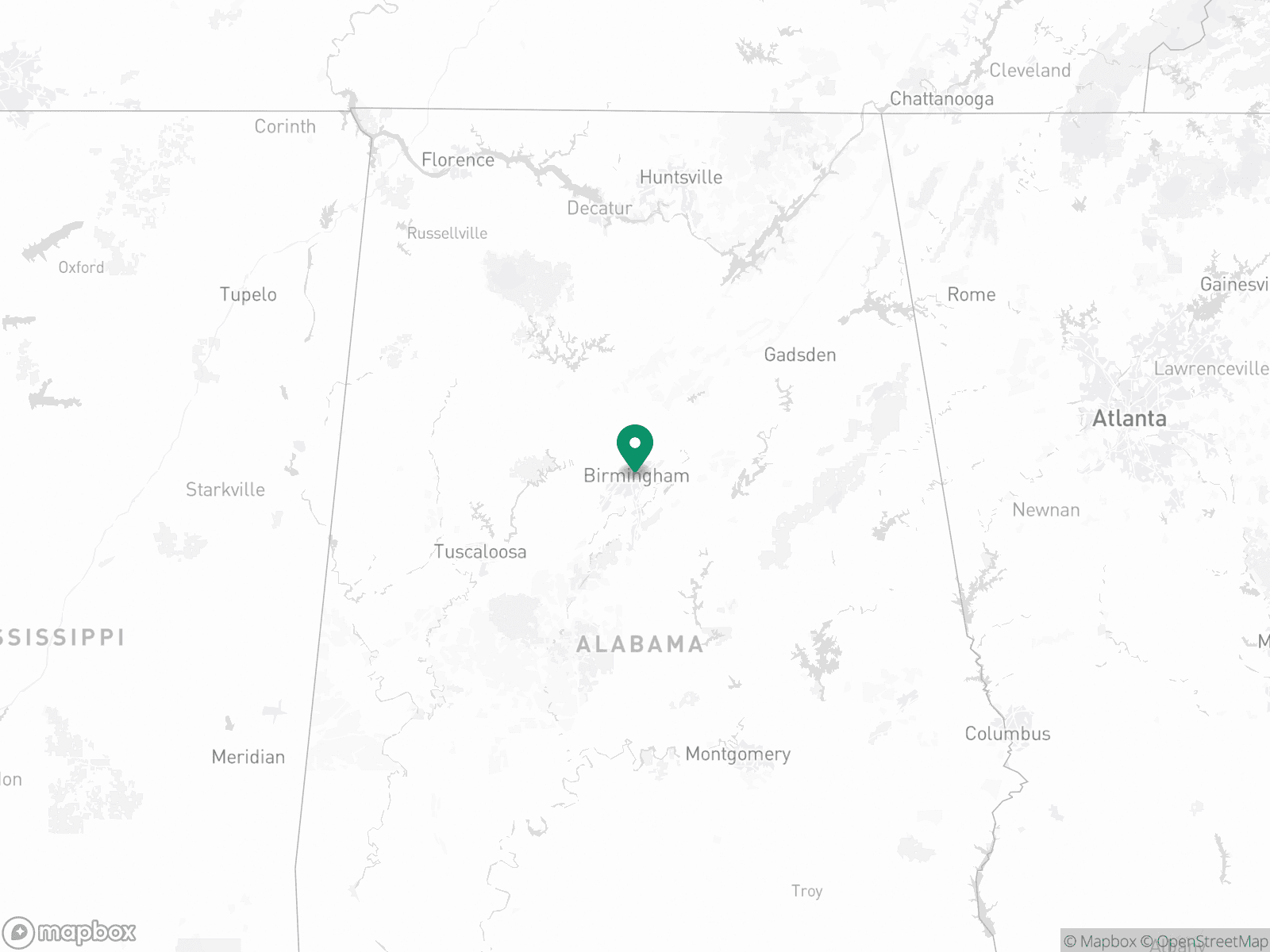 Practice Location Map