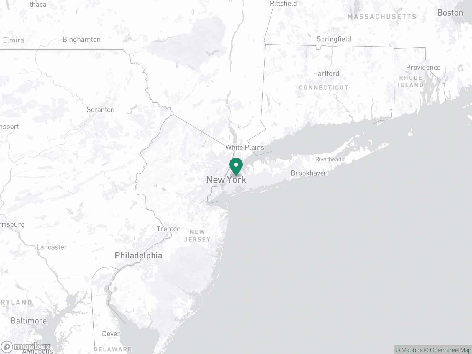Practice Location Map