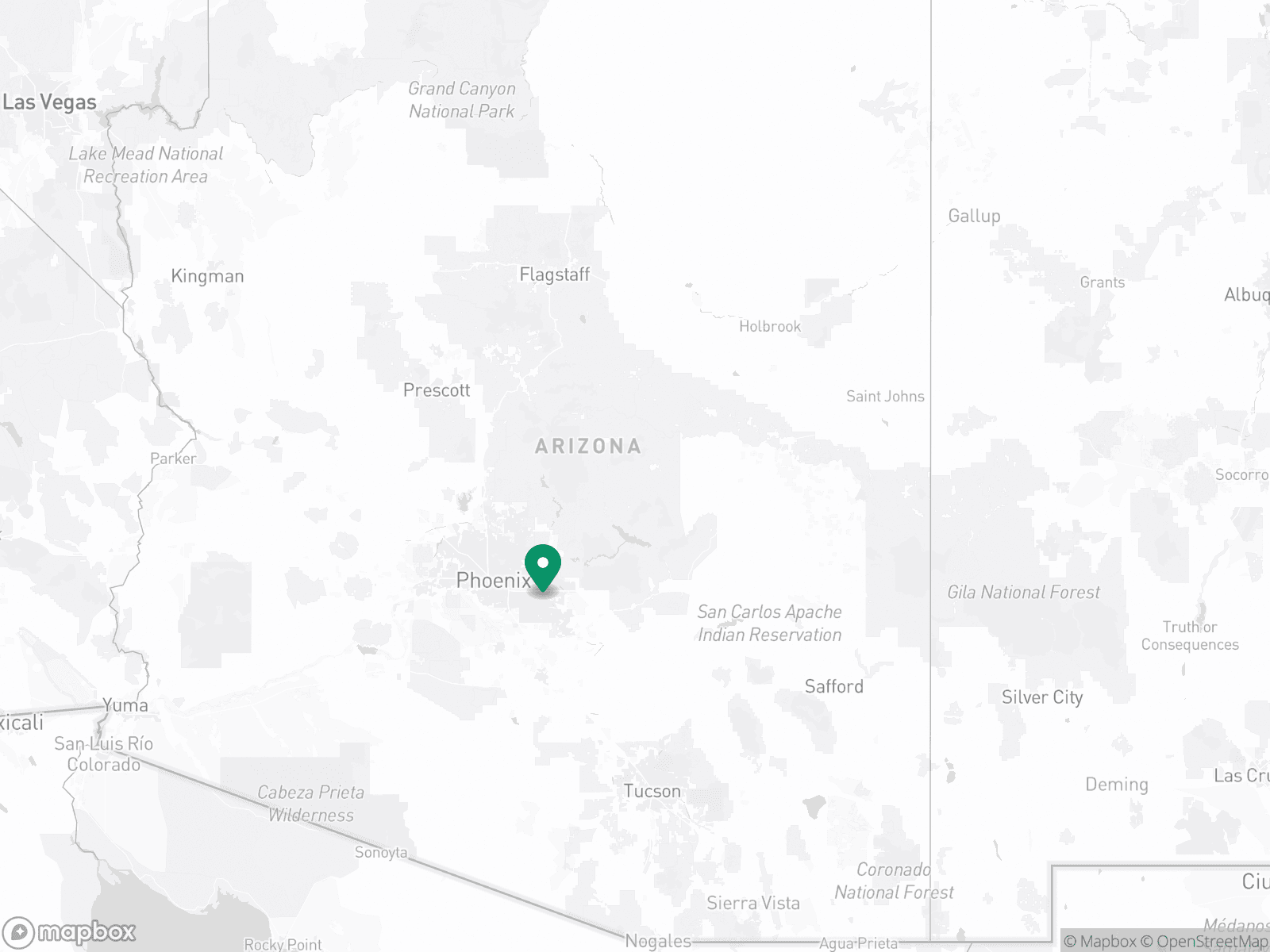 Practice Location Map
