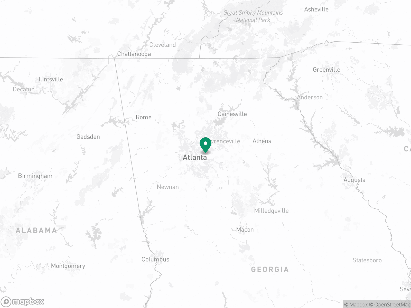Practice Location Map