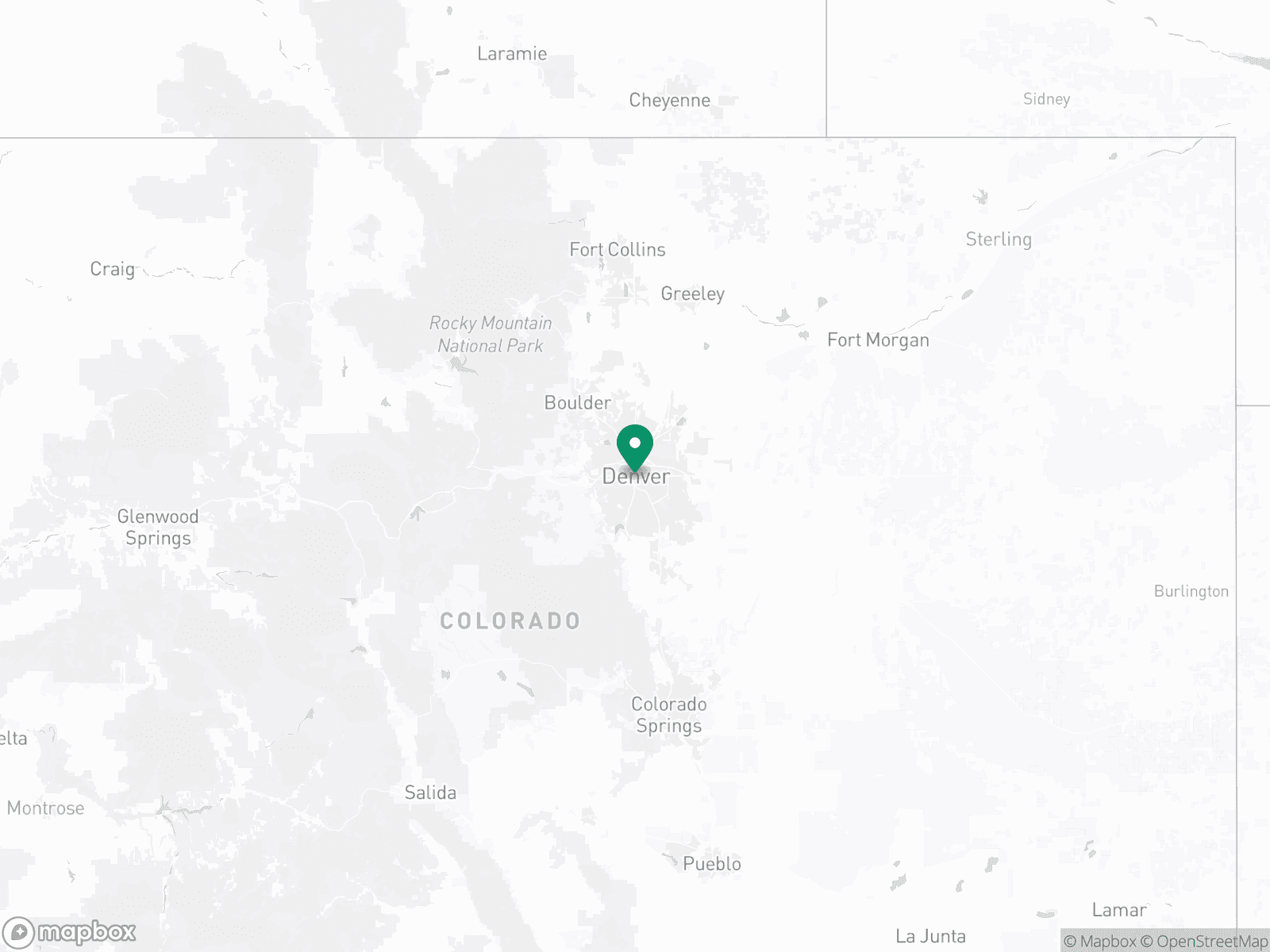 Practice Location Map