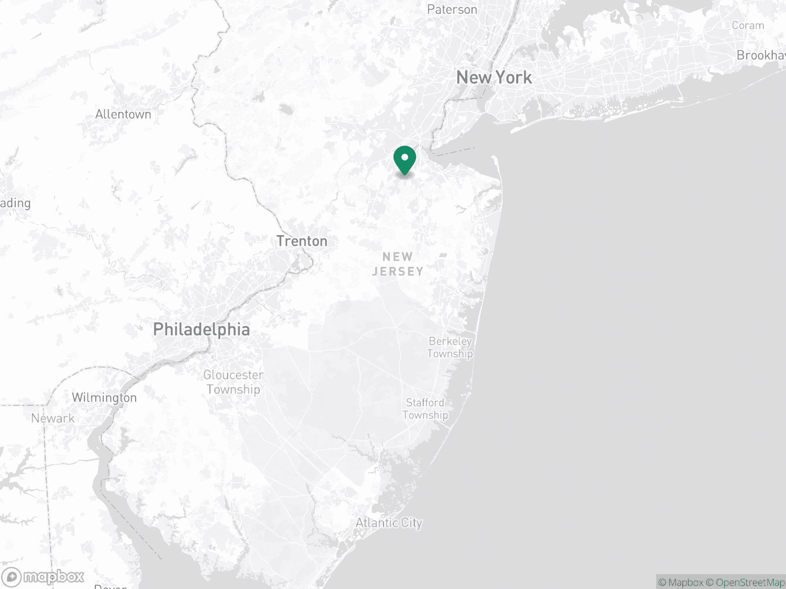 Practice Location Map
