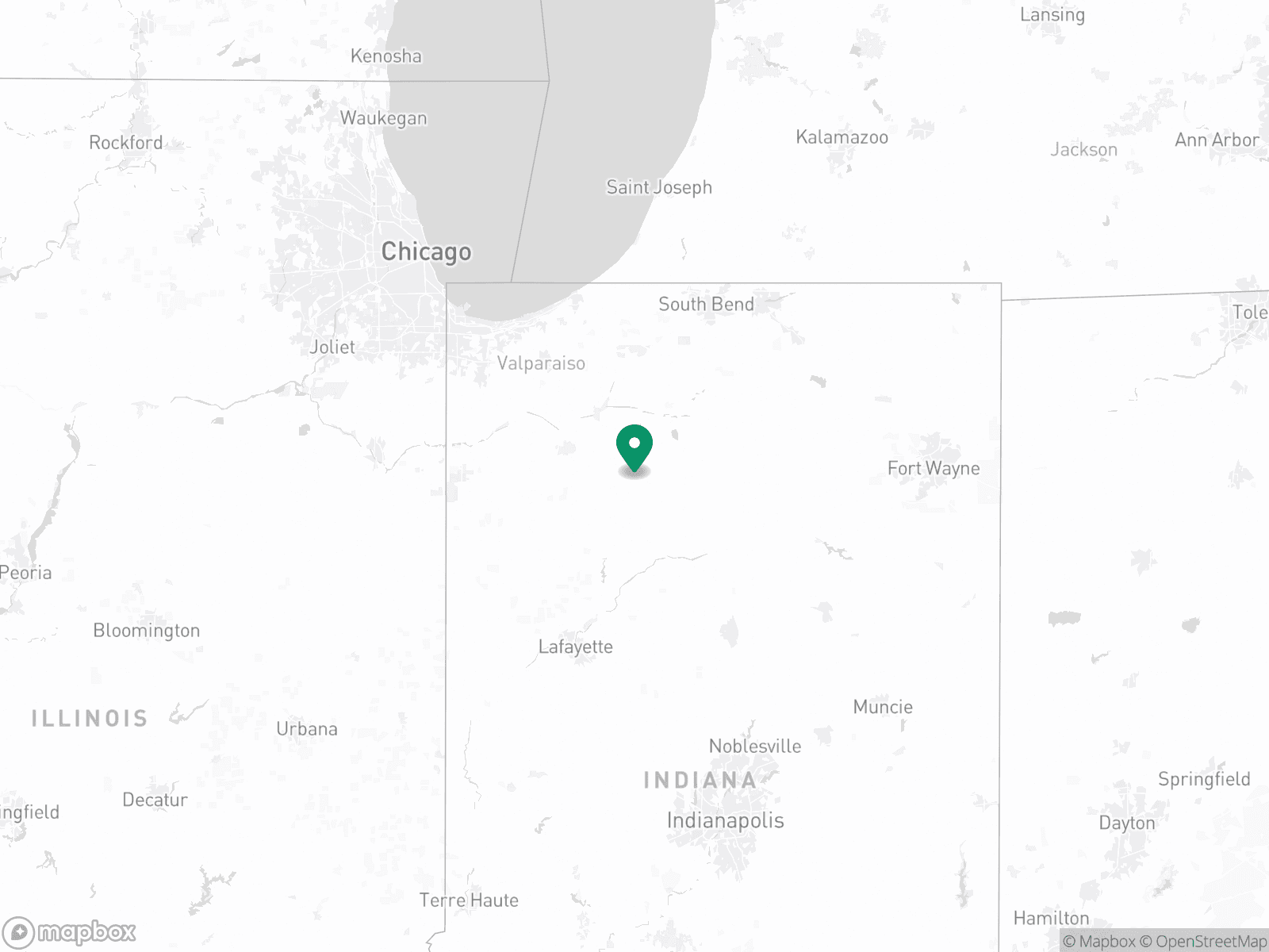 Practice Location Map