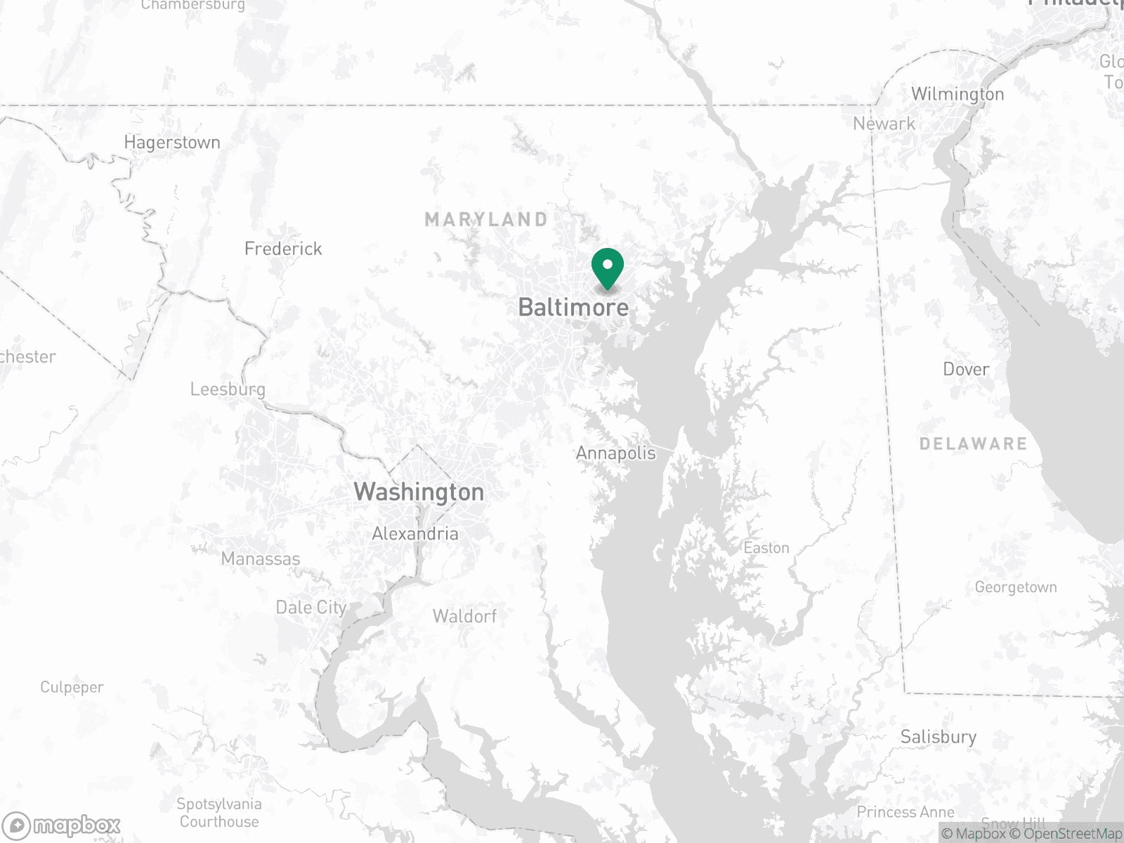 Practice Location Map