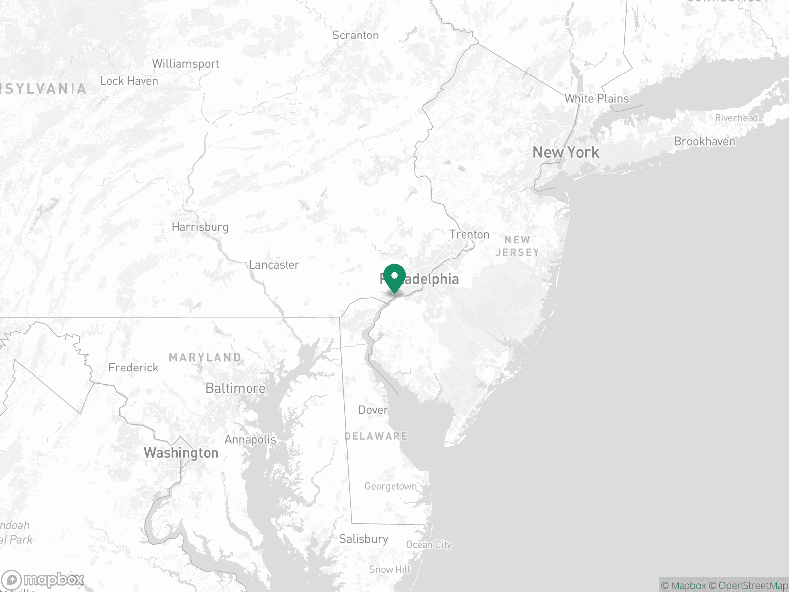 Practice Location Map