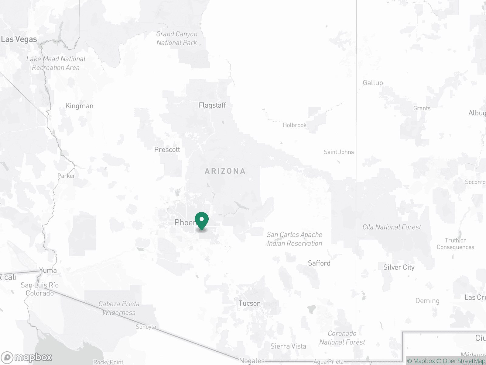 Practice Location Map