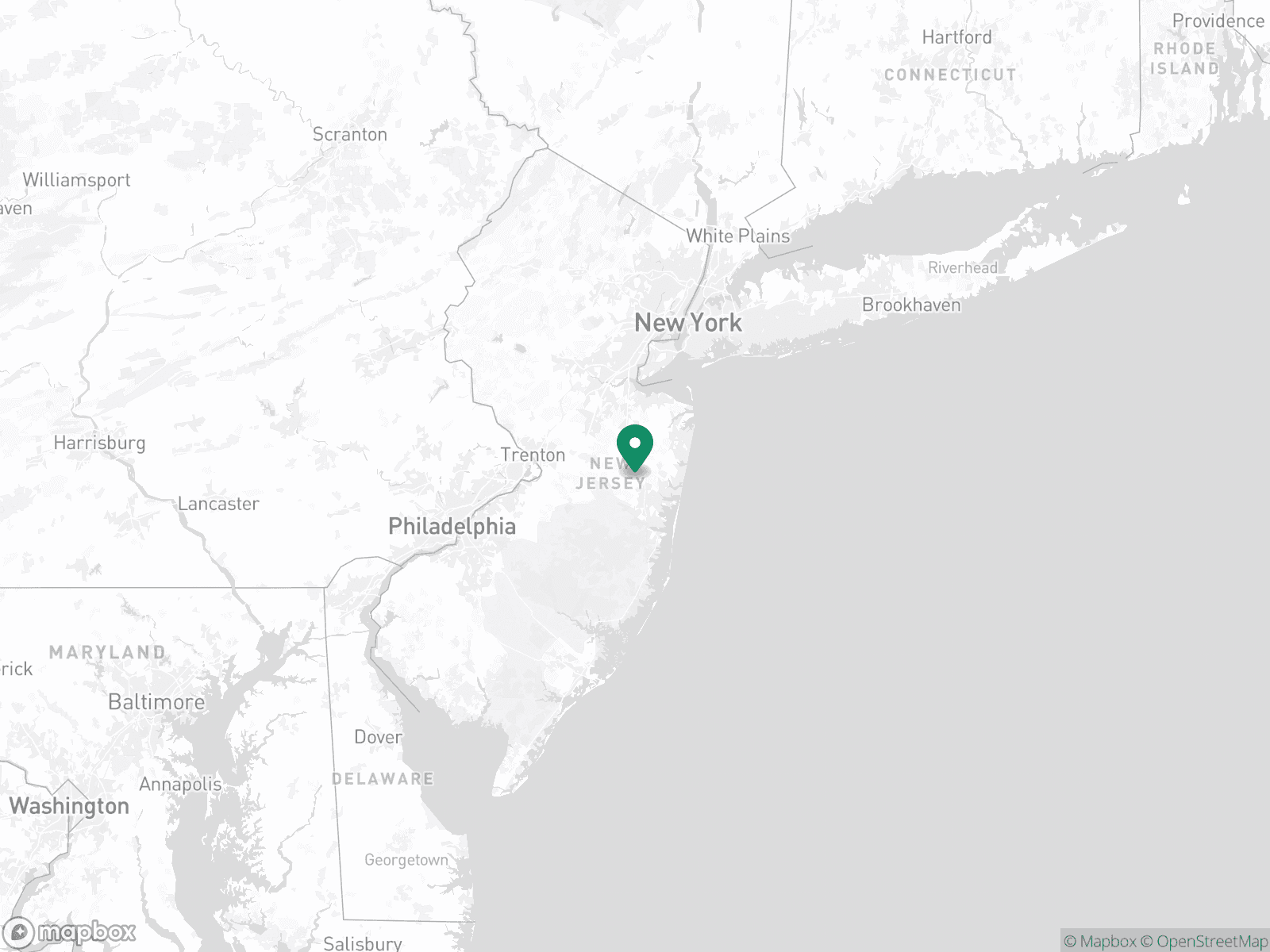 Practice Location Map