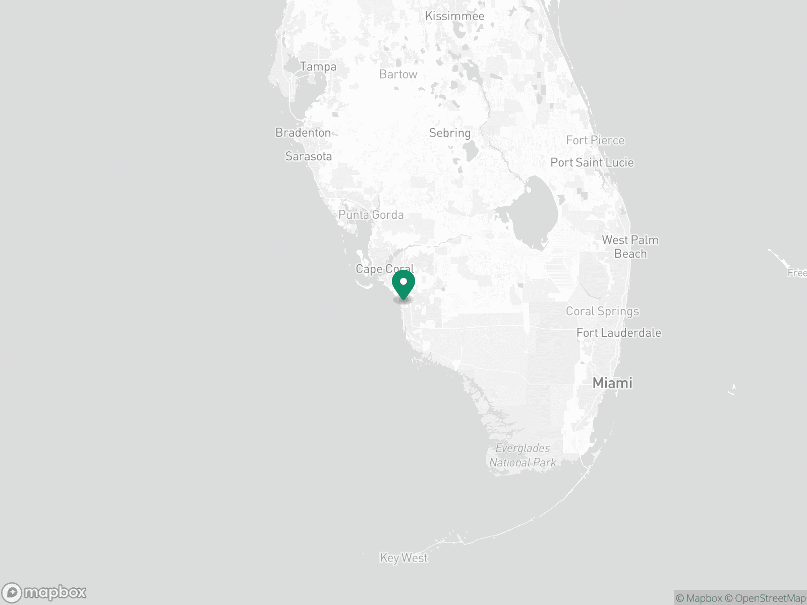 Practice Location Map
