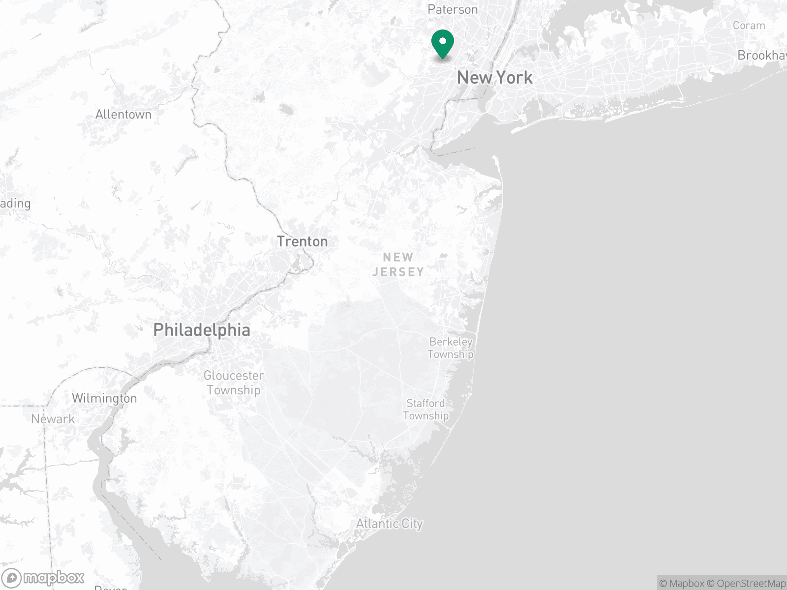 Practice Location Map
