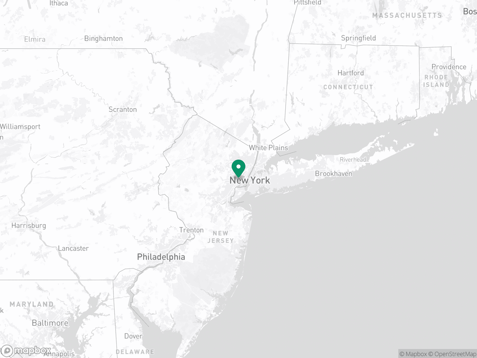 Practice Location Map