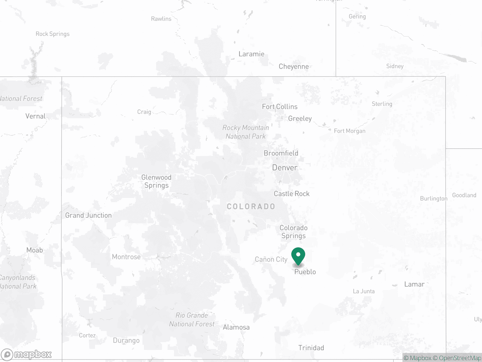 Practice Location Map