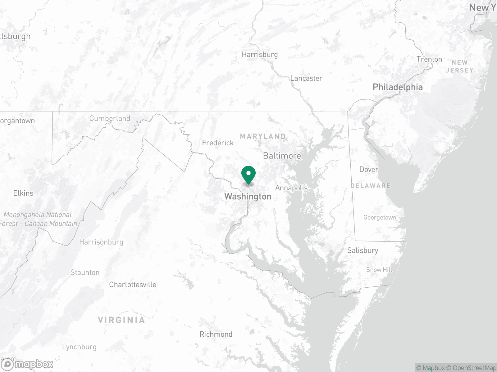Practice Location Map