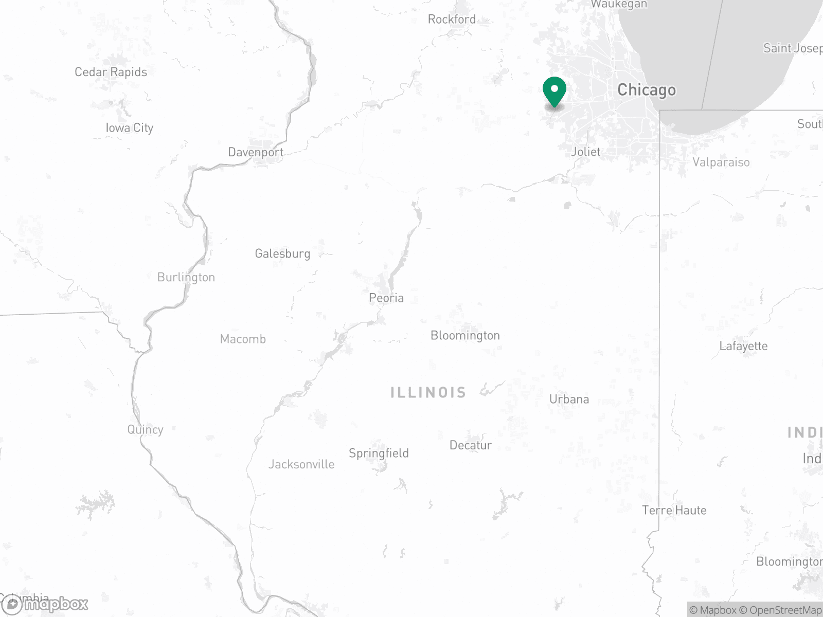 Practice Location Map