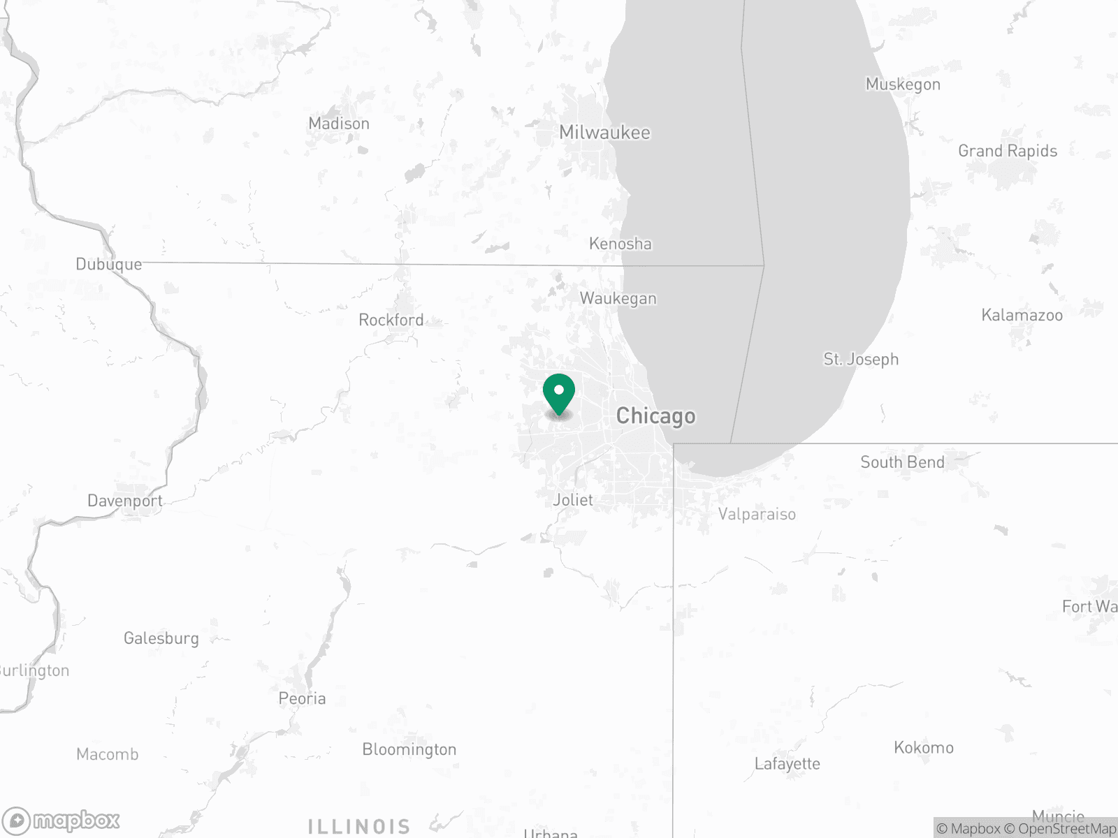 Practice Location Map