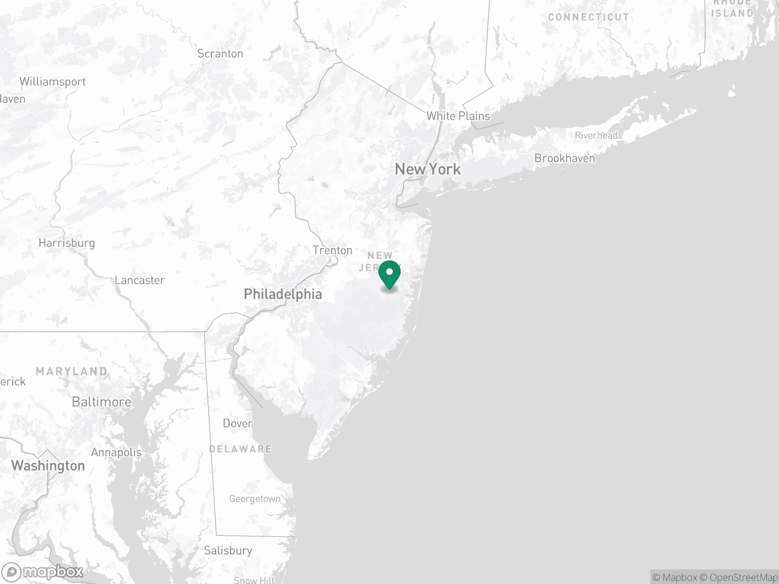 Practice Location Map