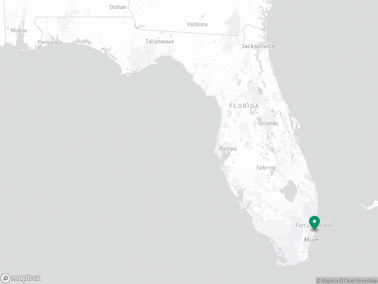 Practice Location Map