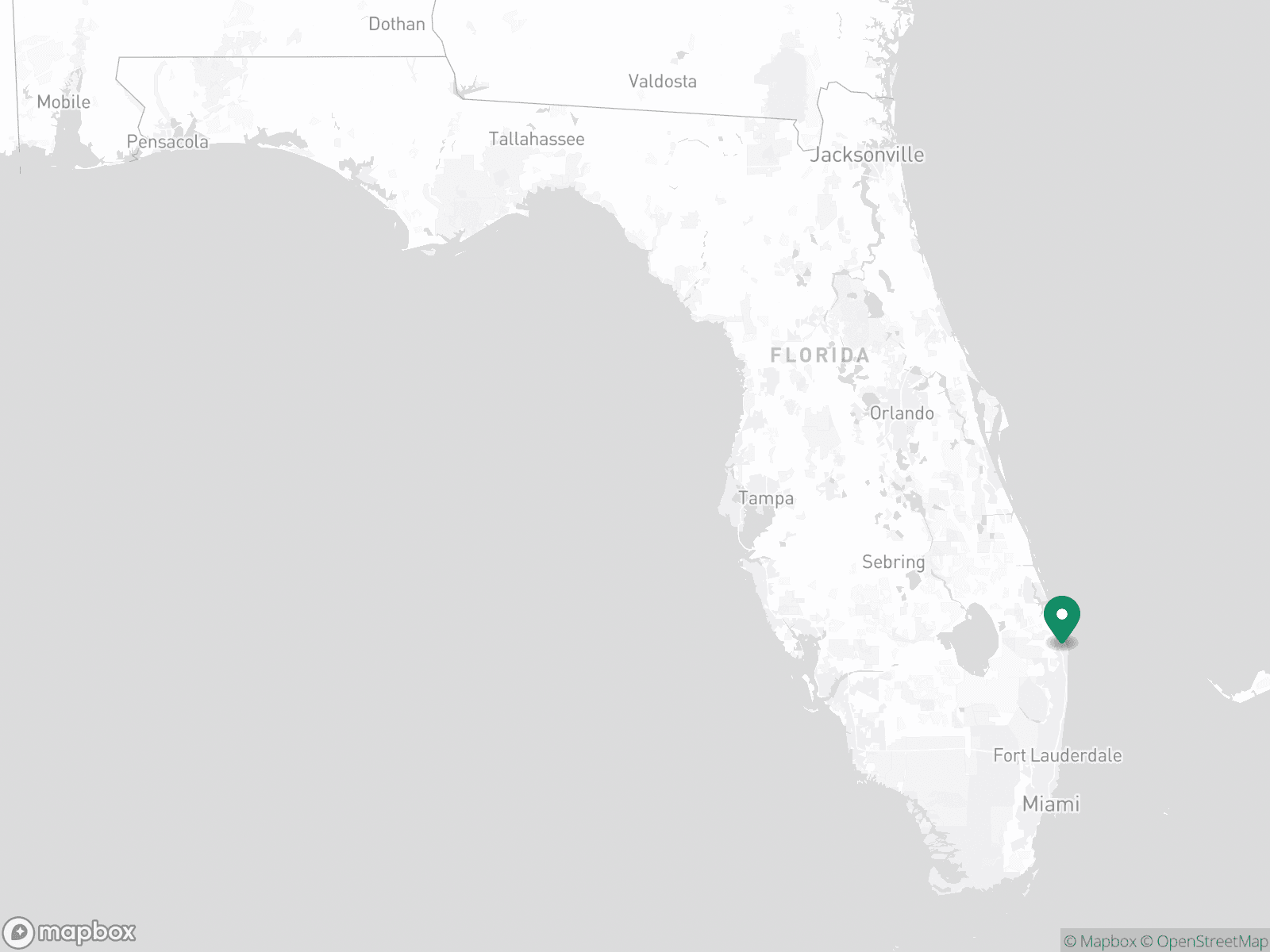 Practice Location Map