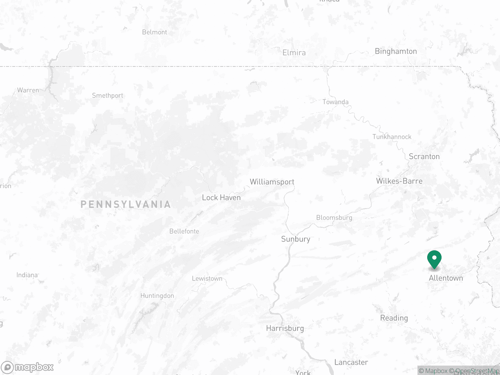 Practice Location Map