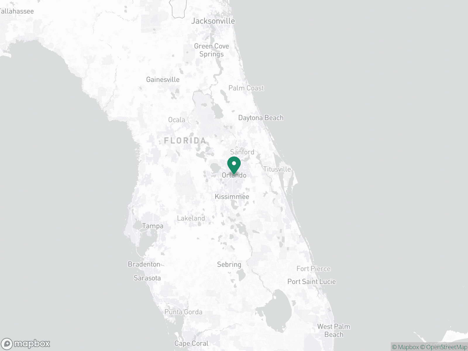 Practice Location Map