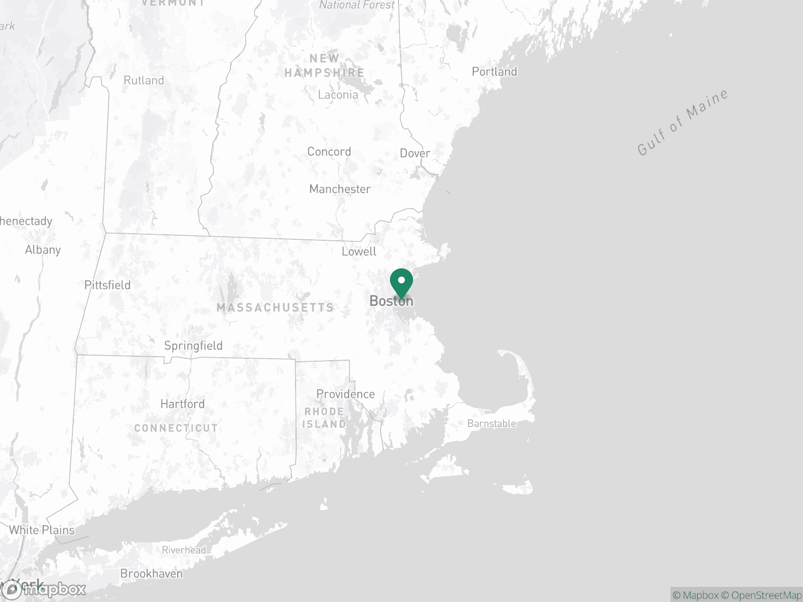 Practice Location Map