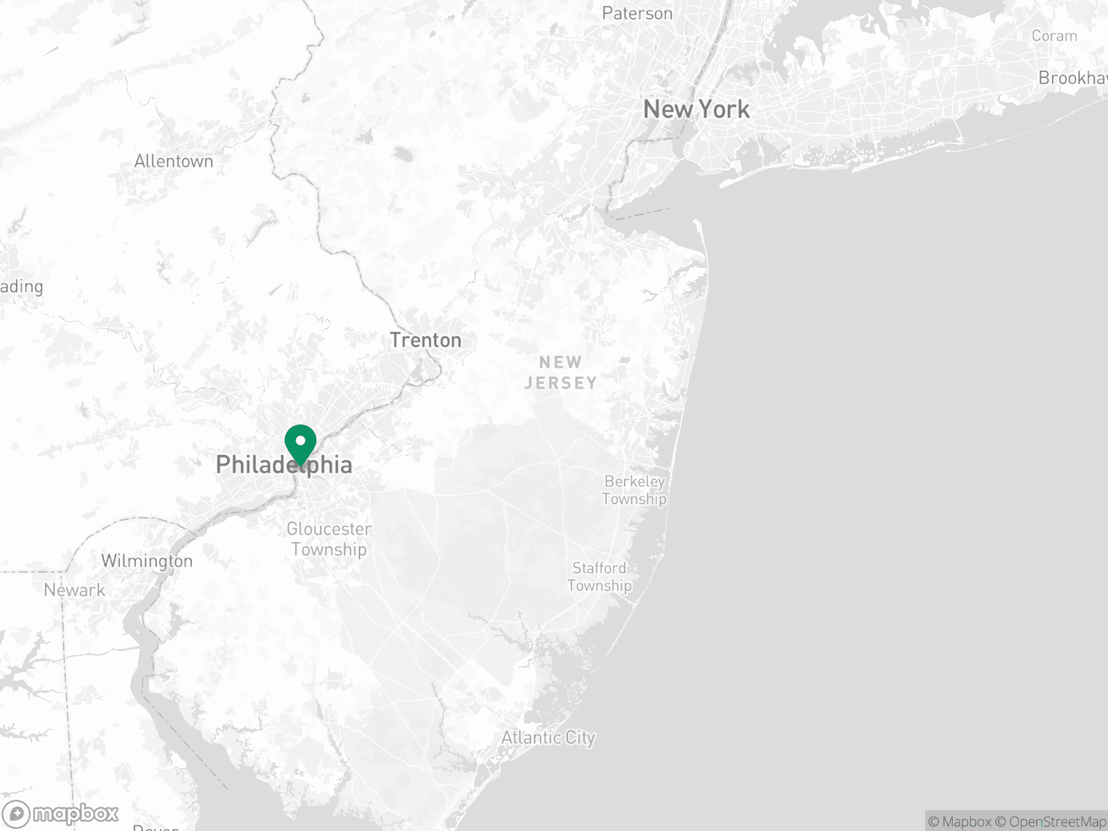 Practice Location Map