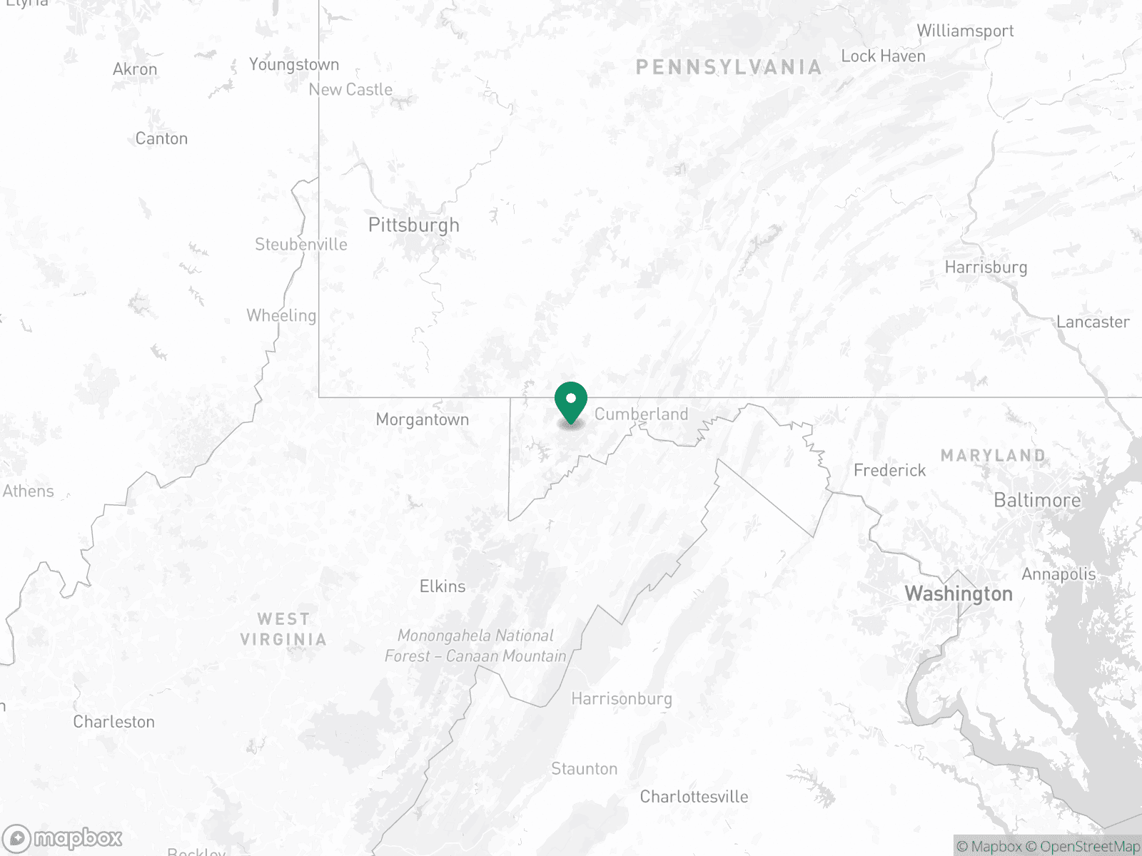 Practice Location Map