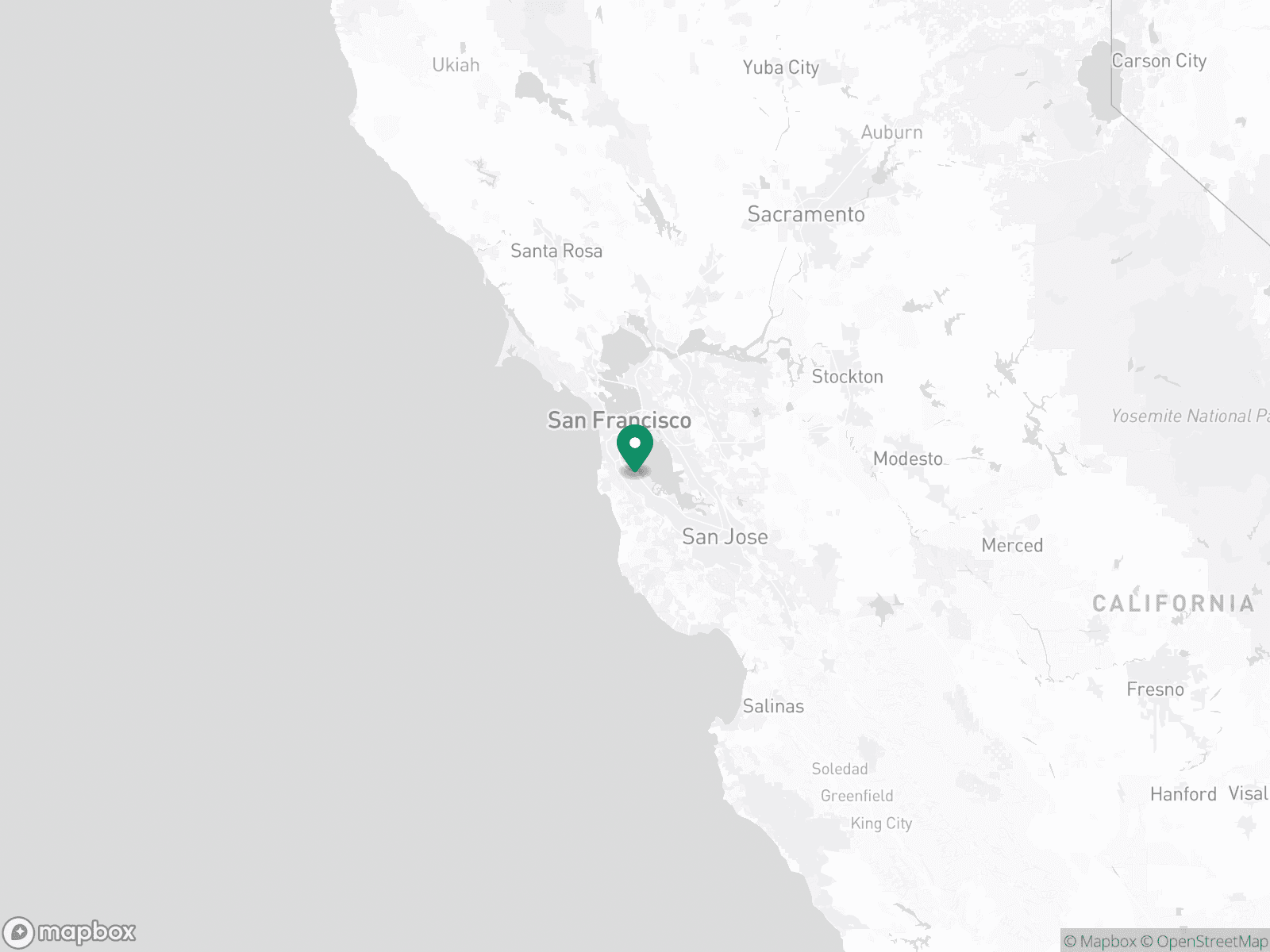 Practice Location Map