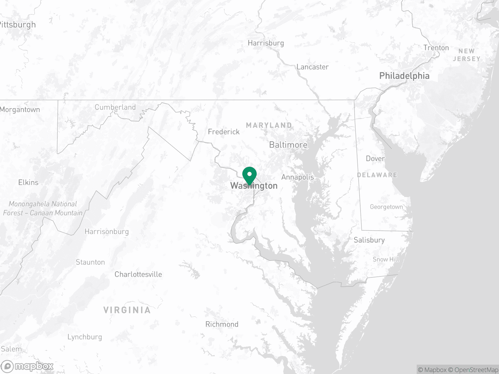 Practice Location Map