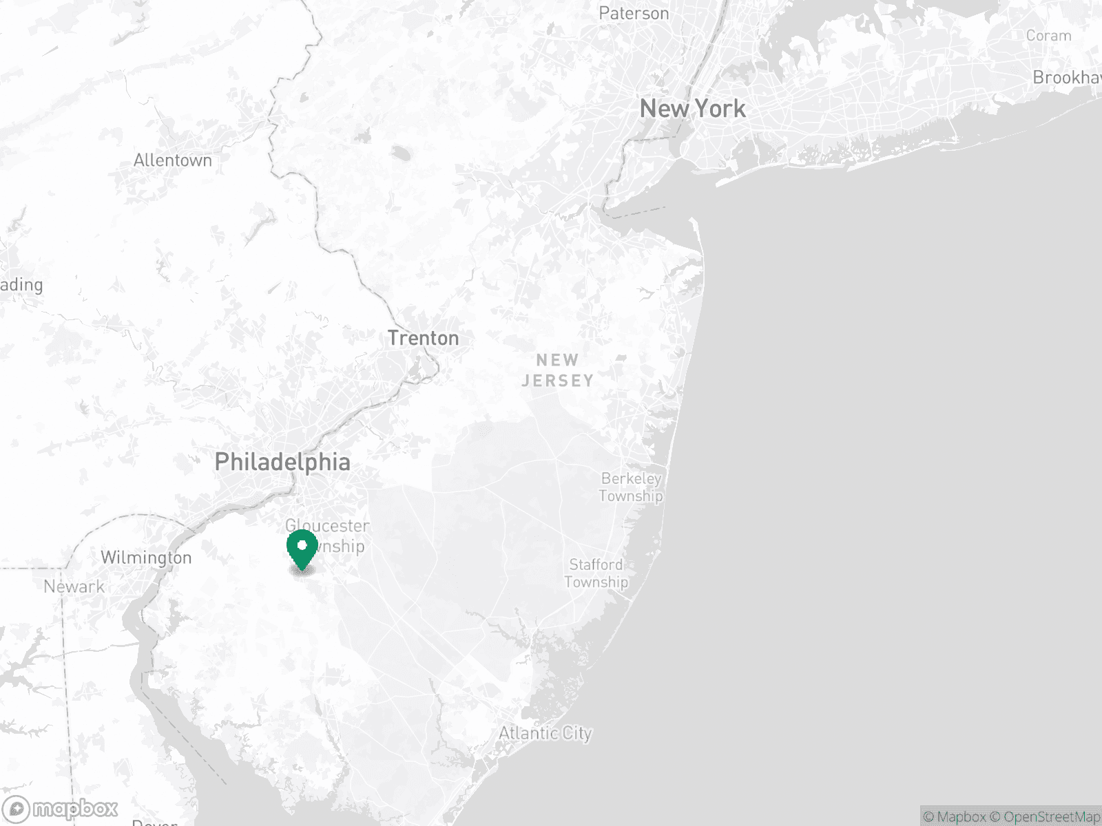 Practice Location Map