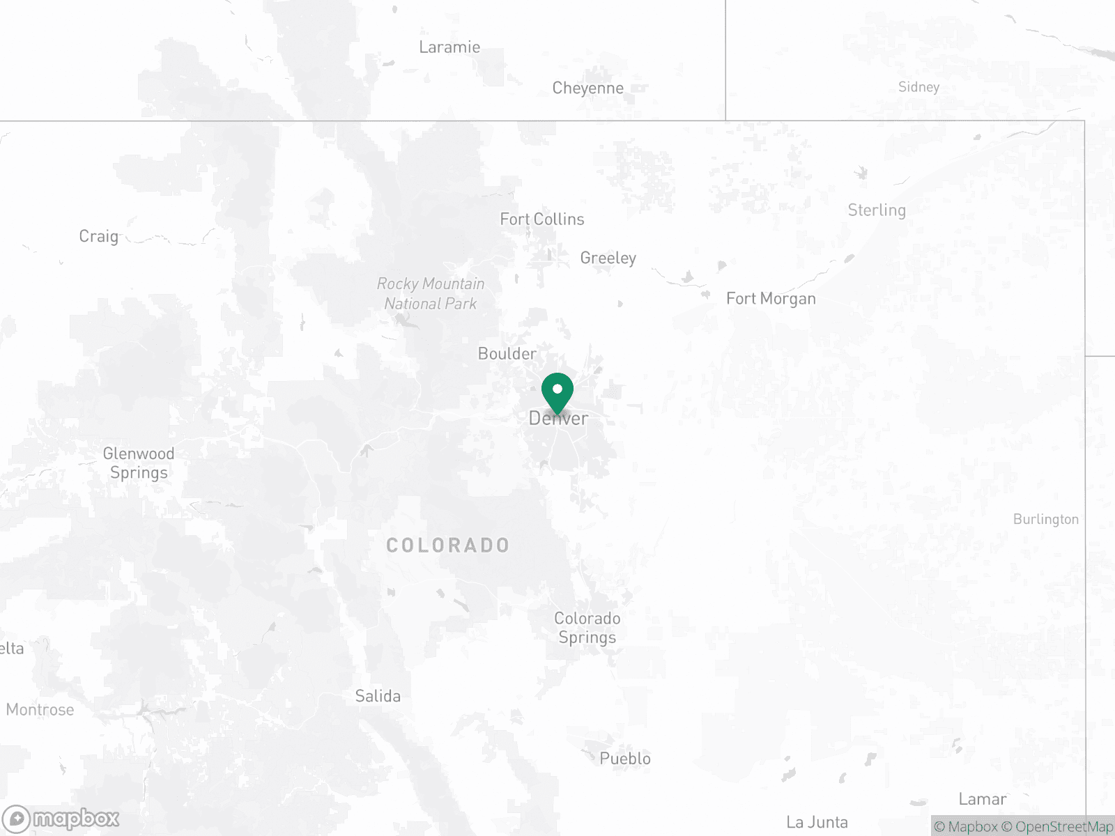 Practice Location Map