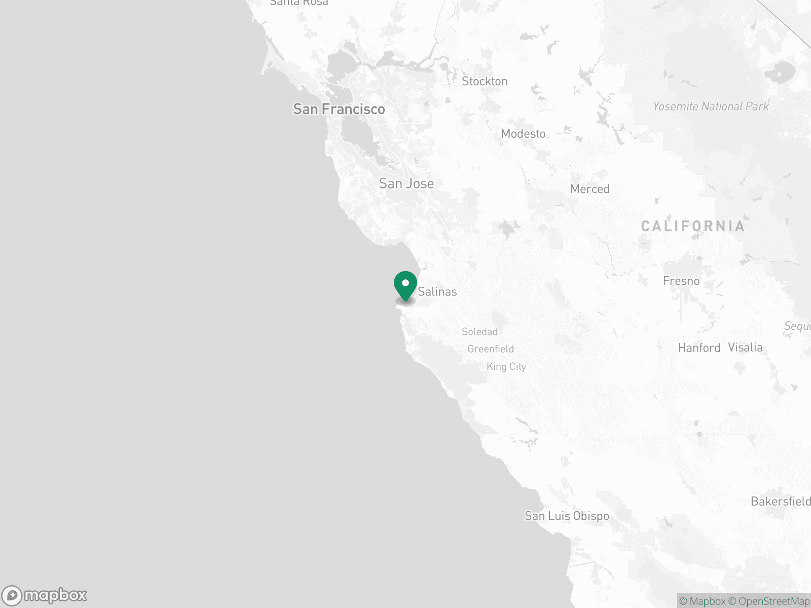 Practice Location Map