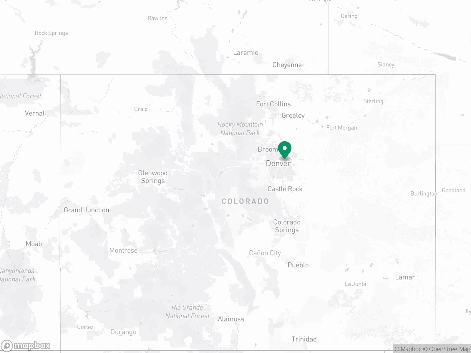 Practice Location Map