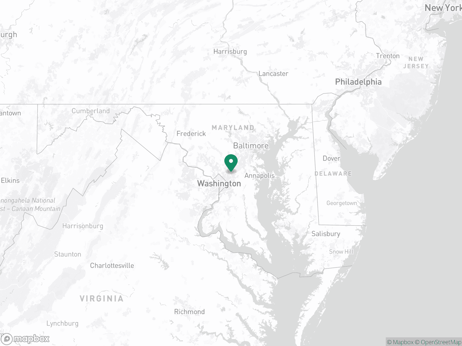 Practice Location Map