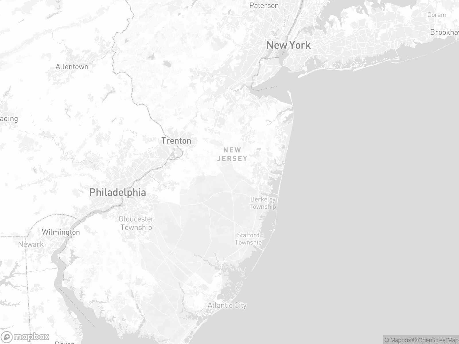 Practice Location Map