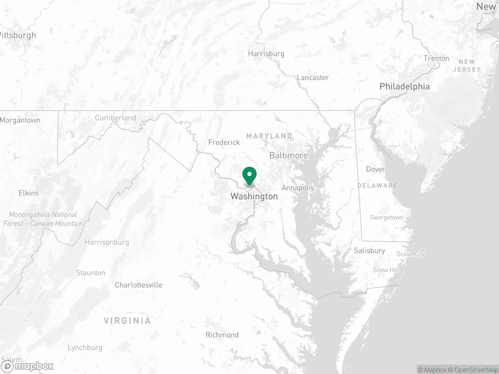 Practice Location Map
